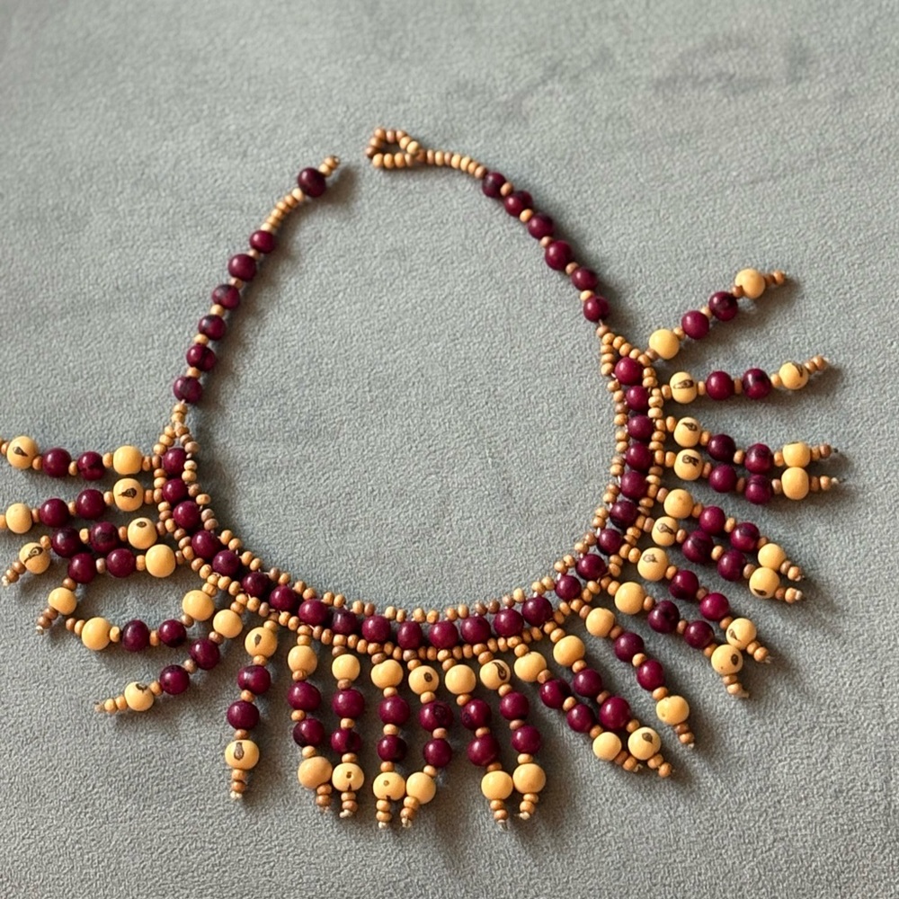 Showstopper Statement Necklace From Brazilian Aa … - image 1